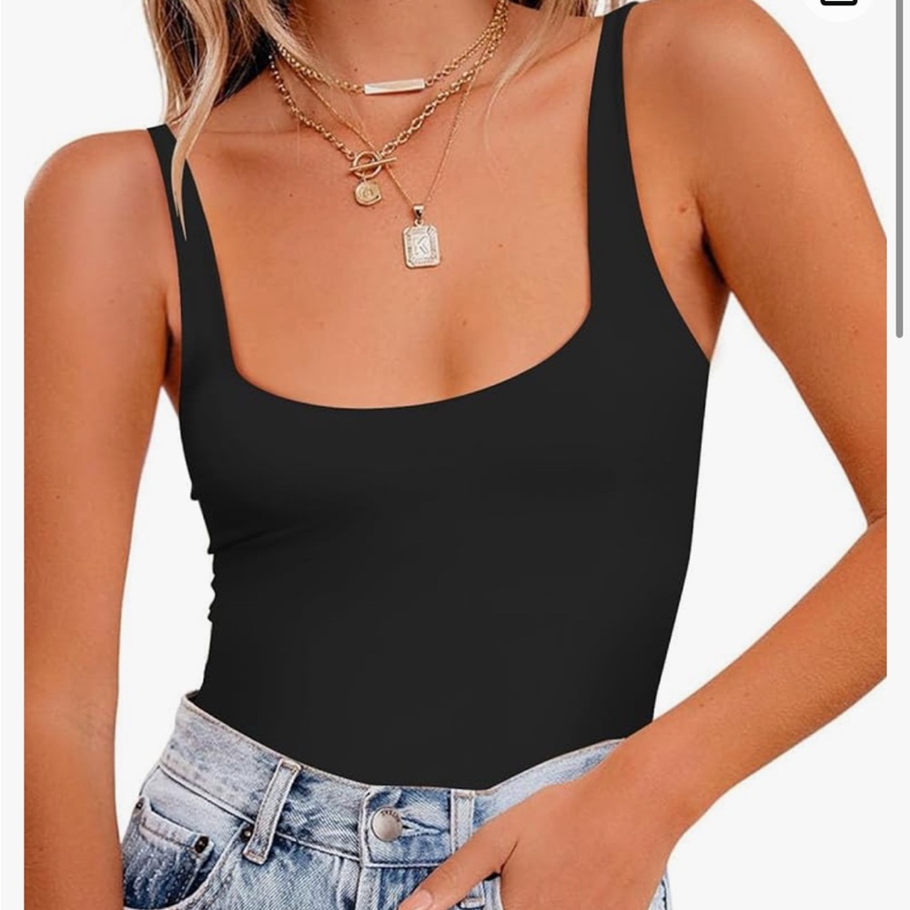 NWOT Square Neck Bodysuit